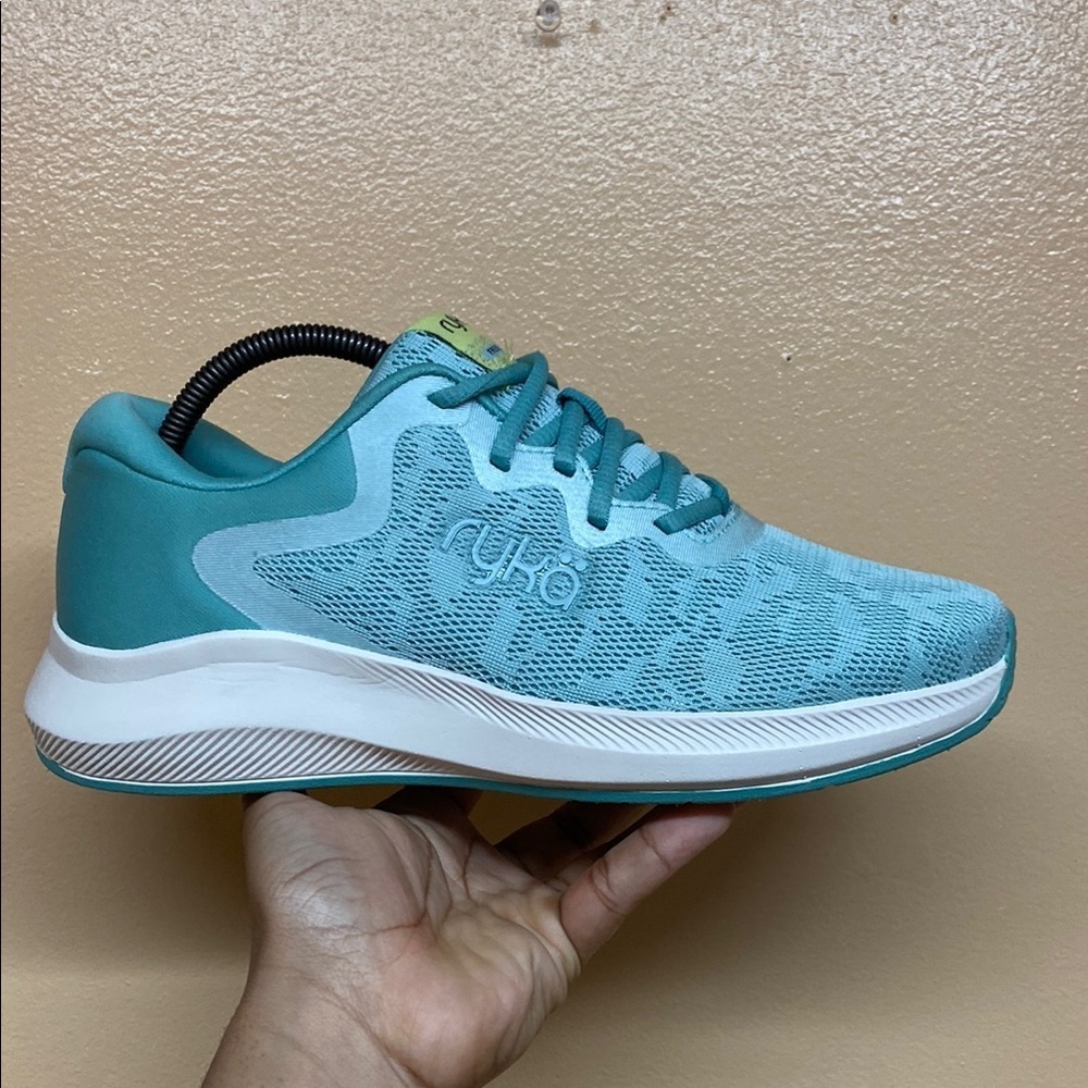 Ryka Frenzy Women's Walking Athletic Sneakers “Seafoam Green Volt” - Picture 6 of 17